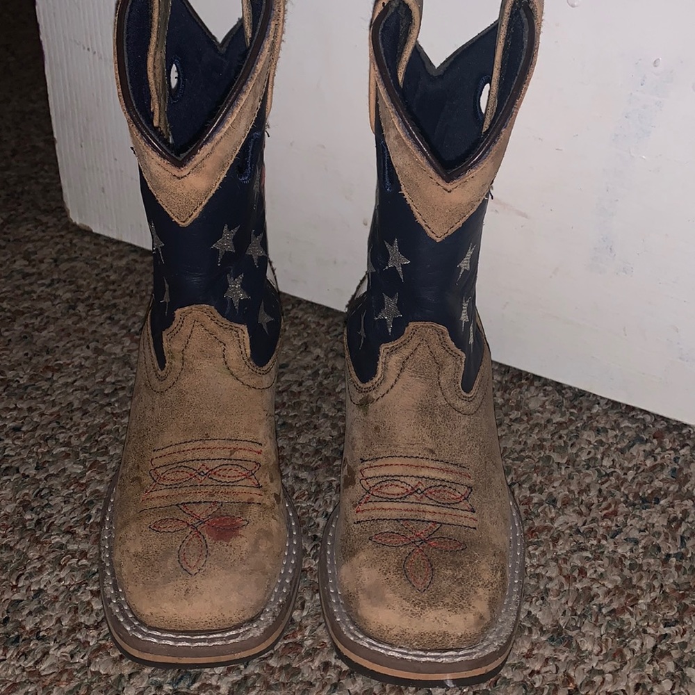 American flag boots
